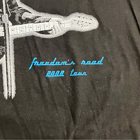 John Mellencamp Freedom’s Road 2008 Tour Canada Concert Shirt Band T - Picture 3 of 9